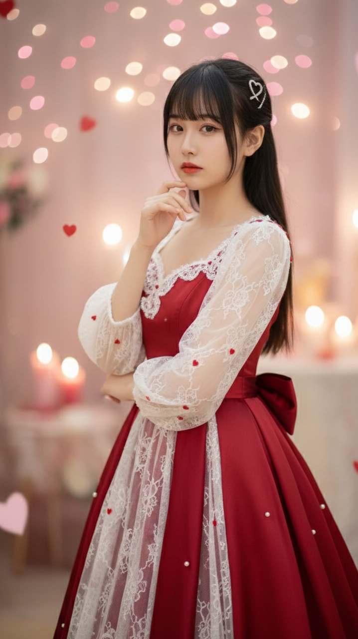 Valentine cosplay